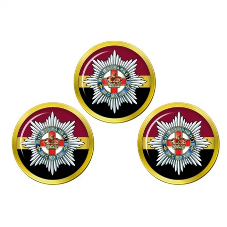 4th/7th Royal Dragoon Guards Colour, British Army Golf Ball Markers