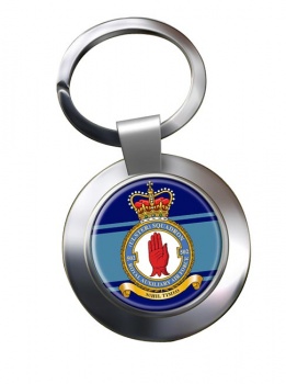 No. 502 Squadron RAuxAF Chrome Key Ring