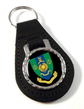 539 Assault Squadron Royal Marines Leather Key Fob