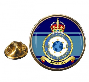 No. 542 Squadron (Royal Air Force) Round Pin Badge