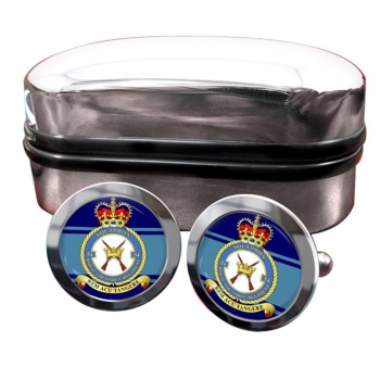 Royal Air Force Regiment No. 54 Round Cufflinks