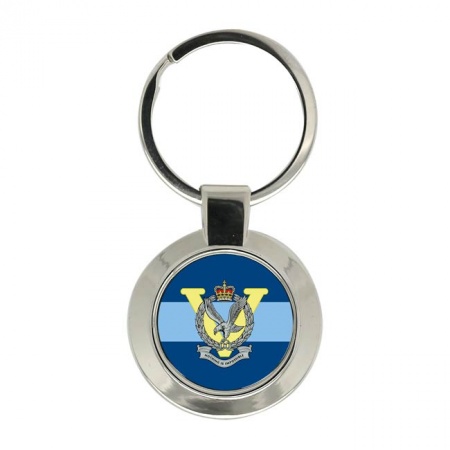 5 Regiment Army Air Corps (British Army) Chrome Key Ring