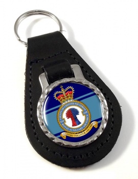 No. 610 Squadron RAuxAF Leather Key Fob