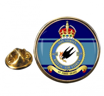 No. 627 Squadron (Royal Air Force) Round Pin Badge
