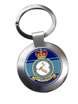 No. 63 Squadron (Royal Air Force) Chrome Key Ring