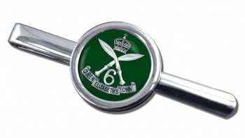 6th Queen Elizabeth's Own Gurkha Rifles (British Army) Round Tie Clip