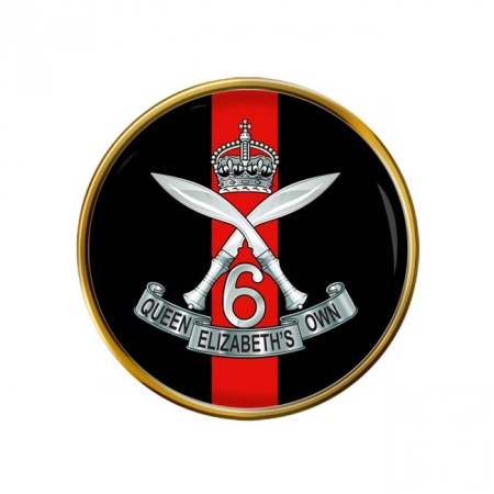 6th Queen Elizabeth's Own Gurkha Rifles, British Army Pin Badge