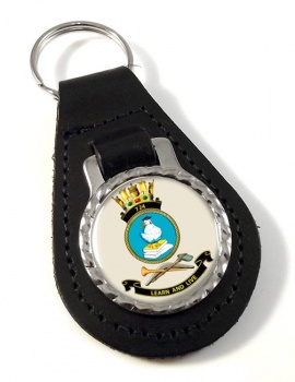 724 Squadron RAN Leather Key Fob