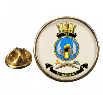 725 Squadron RAN Round Pin Badge