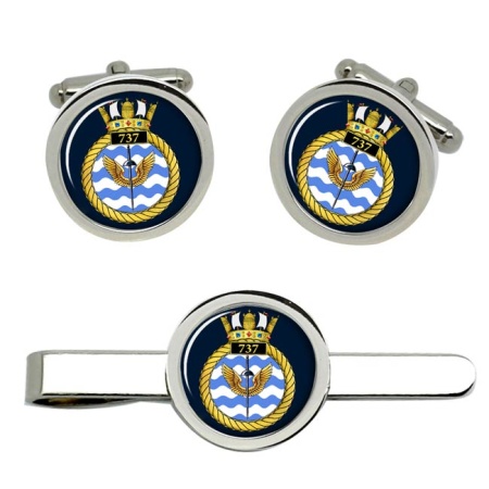 737 Naval Air Squadron, Royal Navy Cufflink and Tie Clip Set