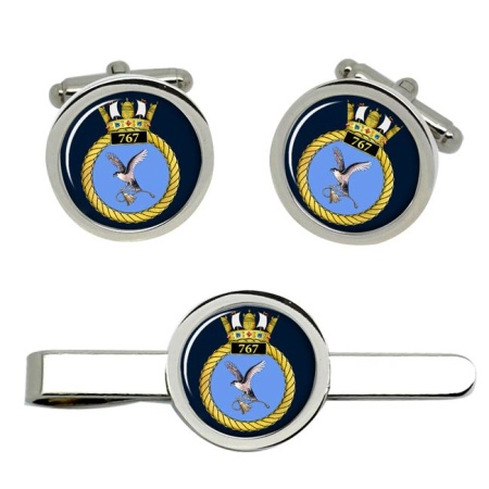 767 Naval Air Squadron, Royal Navy Cufflink and Tie Clip Set