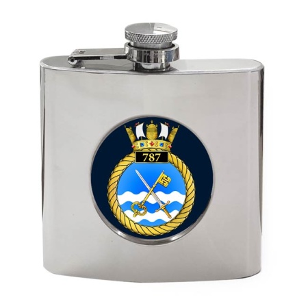 787  Naval Air Squadron, Royal Navy Hip Flask