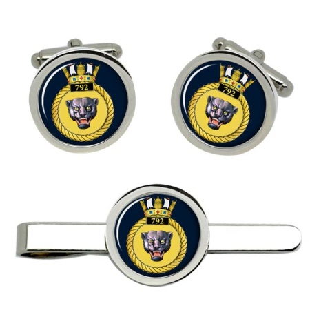 792 Naval Air Squadron, Royal Navy Cufflink and Tie Clip Set