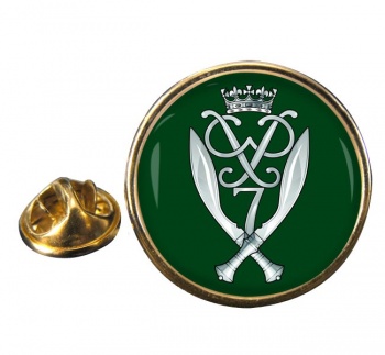 7th Duke of Edinburgh's Own Gurkha Rifles (British Army) Round Pin Badge