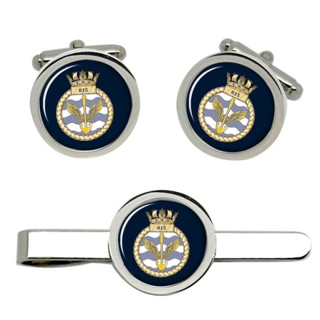 815 Naval Air Squadron, Royal Navy Cufflink and Tie Clip Set