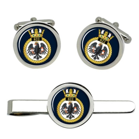 822 Naval Air Squadron, Royal Navy Cufflink and Tie Clip Set