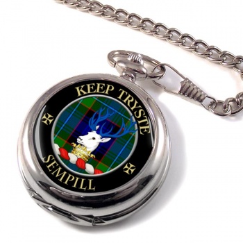 Sempill Scottish Clan Pocket Watch