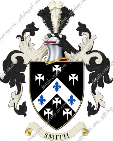 Any Surname Coat of Arms Emailed Graphic