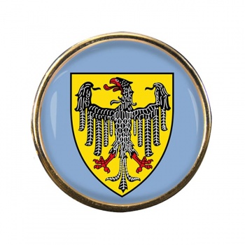 Aachen (Germany) Round Pin Badge