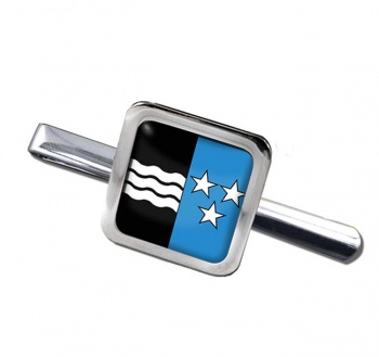 Aargau (Switzerland) Square Tie Clip