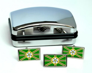 Abbotsford (Canada) Flag Cufflink and Tie Pin Set