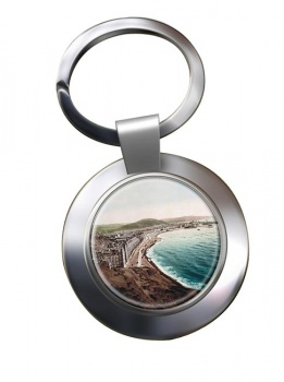 Aberystwyth Chrome Key Ring