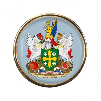 Abingdon (England) Round Pin Badge