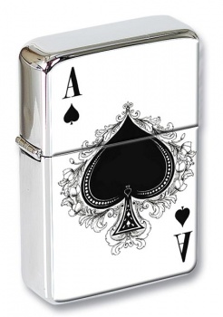 Ace of Spades Flip Top Lighter