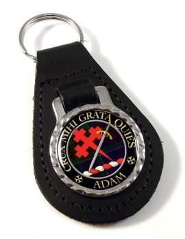 Adam Scottish Clan Leather Key Fob