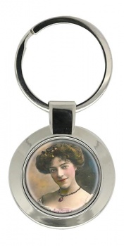 Ada Reeve, Edwardian Actress Key Ring