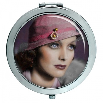 Adrienne Ames, Vintage Film Star Compact Mirror