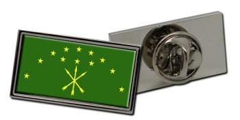 Adygea Flag Pin Badge