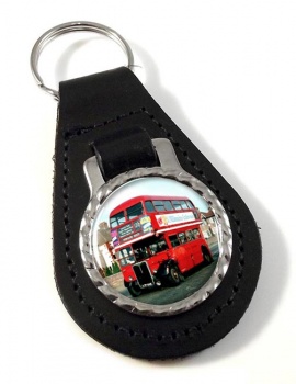 AEC RT Bus Leather Key Fob