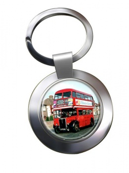 AEC RT Bus Chrome Key Ring