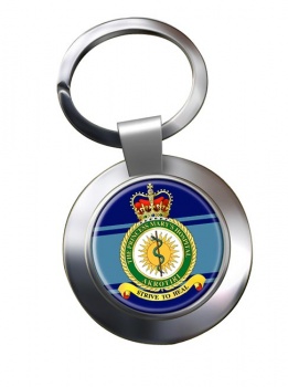 RAF Station Akrotiri Hospital Chrome Key Ring