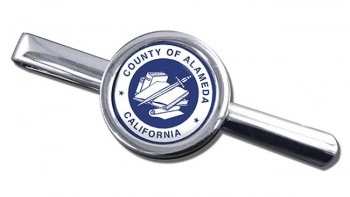 Alameda County CA Round Tie Clip