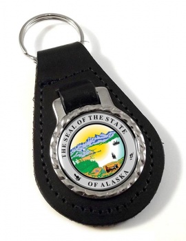 Alaska Leather Key Fob