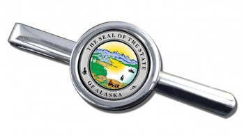 Alaska Round Tie Clip