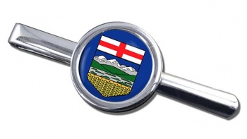 Alberta (Canada) Round Tie Clip