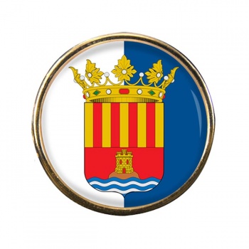 Alicante (Spain) Round Pin Badge