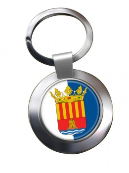 Alicante (Spain) Metal Key Ring