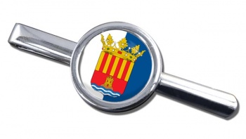 Alicante (Spain) Round Tie Clip