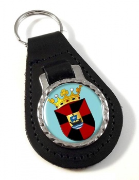 Almere (Netherlands) Leather Key Fob