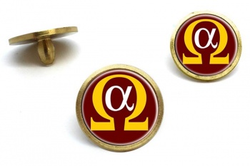 Alpha Omega Golf Ball Markers