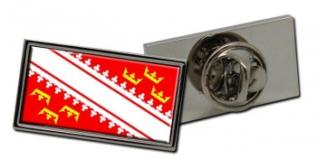 Alsace (France) Flag Pin Badge