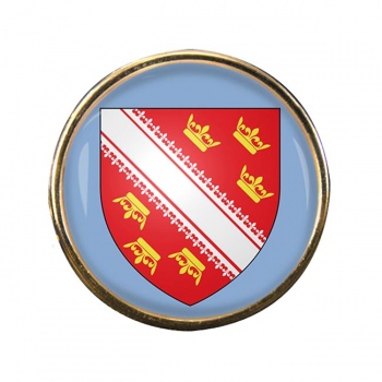Alsace (France) Round Pin Badge