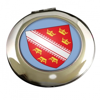 Alsace (France) Round Mirror