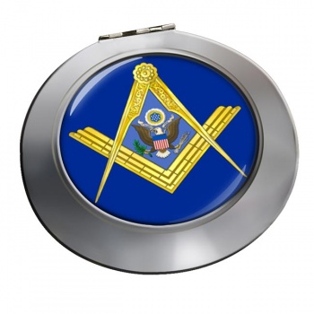 American Masons Masonic Chrome Mirror