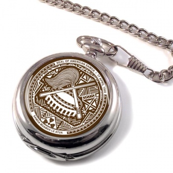 American Samoa Pocket Watch