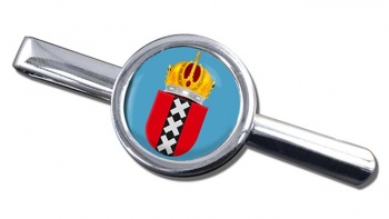 Amsterdam (Netherlands) Round Tie Clip